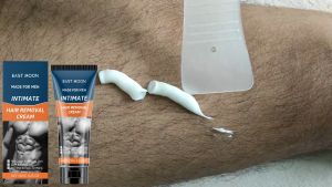 East Moon ครีมกําจัดขน Intimate Hair Removal Cream For Men ครีมกำจัดขนบริเวณร่างกายสำหรับผู้ชายสูตรอ่อน กำจัดขนรักแร้ ครีมกำจัดขนขา ครีมกำจัดขนรักแร้  กำจัดขนอย่างรวดเร็วอ่อนโยน ไม่เจ็บ ใช้ได้ทั้งร่างกายโยนเพื่อผิวบอบบาง