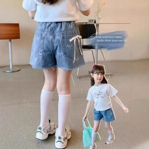 Stylish Light Comfortable Girls Denim Shorts