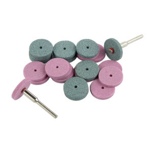 24Pc 20mm Grinding Wheel Polishing Mounted Stone For Grinder Drill Buffing Wheel Abrasive Block Sanding Polisher Grind Bits