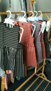 Dress Salur Katun Atasan Anak Jepang Tanpa Lengan Unge ZDS06