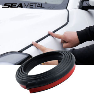 SEAMETAL Car Rubber Seal Strip Hood Gap Sealing Engine Trunk Bumper Protection