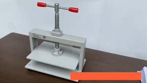 Sturdy Manual Paper Book Binding Machine for A4/A5 Size - Durable Leather Binder Machine with Anti-Skid Feet