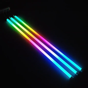 หลอดนีออนเปลี่ยนสีได้เองอัตโนมัติ 18w 1.20 ม หลอดไฟงานวัด หลอดไฟLED แท่งไฟสี กันน้ำ