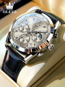 OLEVS | Mens Quartz Watch Multi-functional Luminous