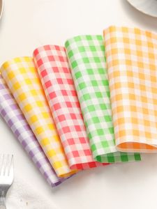 Bakery Grade Sandwich Packaging Paper Triangle Rice Ball Burger Absorbent Oil Bag Kitchen Cooking Utensils BBQ Baking Tools