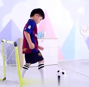 Smile - Mainan Gawang Bola Foot Ball SPORT Sepak Bola KAKI FootBall Mainan Anak