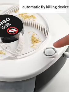 【100% Capture】Flyca Tcher Trap Flies Killer Electric Automatic Usb Control Pest Rejection Repeller