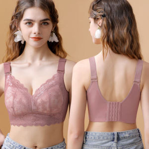 เสื้อชั้นในแบบไร้โครงบางเฉียบสำหรับฤดูร้อน ขนาดใหญ่ ทรงเต็ม ปรับได้ เสื้อชั้นในผู้หญิง กระชับหน้าอกใหญ่ ลดขนาดหน้าอก กระชับหน้าอก ลดหน้าอก หน้าอกเล็ก หน้าอกใหญ่