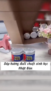 Sáp Đuổi Chuột Chiết Xuất Thực Vật - Hộp 120g Hiệu Quả 20m² Sử Dụng Lên Đến 6 Tháng