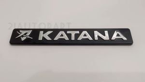 Emblem Mobil Tulisan Katana