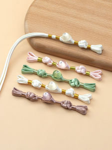 Nút Thắt Đuôi Ngựa Thủ Công Trung Quốc Mới Nút Thắt Truyền Thống Hanfu Phụ Kiện Trang Trí Tự Làm Từ Vải