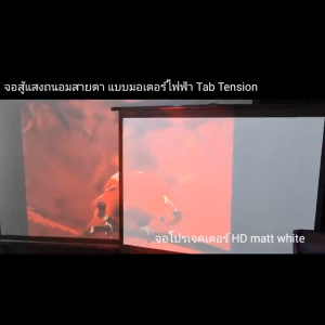 จอโปรเจคเตอร์สู้แสง (ALR Gray Screen) ขนาด100-150นิ้ว