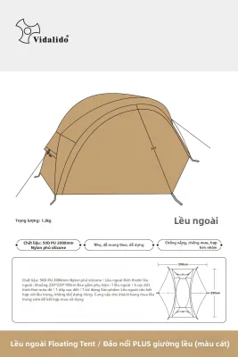 Vidalido | Giường Dã Ngoại Quân Sự Di Động Chống Muỗi