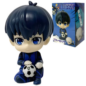 Bandai | BLUE LOCK Action Figures Isagi Yoichi Bachira Meguru Anime Figure Q Version Figurine Collectible Model Children Toys Doll Gifts