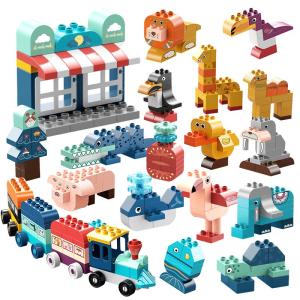 Large Particle Educational Building Blocks for Children Feelo