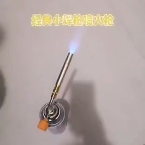 DAILYGO Ignition Camping High Temperature flamethrower Welding Tool All Bronze Gas torch Welding Nozzle Blow Torch Butane Gas Lighter