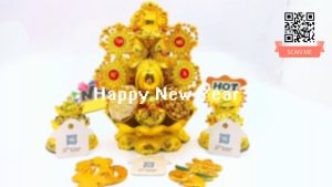 Tháp Tỏi Thờ Thần Tài Ngọc Thực Cóc Phong Thủy - TỎI CÁT TƯỜNG