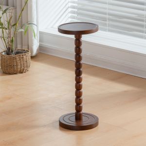 vivTree | French Vintage Style Designer Round Side Table
