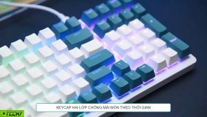 Bàn phím cơ gaming K3 Led Rainbow Hotswap Chống ồn cho máy tính laptop
