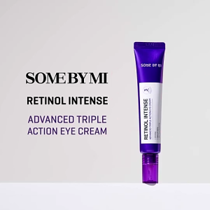 SOME BY MI Retinol Intense Advanced Triple Action Eye Cream 30ml [Wrinkle Care + Elasticity + Sign of Aging Retinol Retinal Bakuchiol]