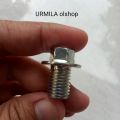 BAUT TAP OLI ,BEAT,VARIO,SCOOPY,SPACY,UKURAN M12X15, ISI 5 PCS. 