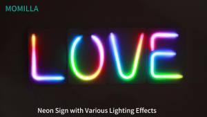 LED Marquee Letters for Girls: Max 6 Letters Marquee & Custom Neon Sign Decor