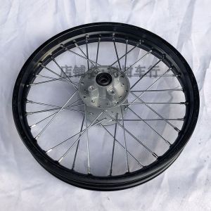 ล้อแม็กซ์ Off-Road Kawasaki High Racing ล้อหน้า 70/100-19 หลัง 90/100-16 วงล้อเหล็ก สายสูตร อะไหล่รถจักรยานยนต์ อุปกรณ์ อุปกรณ์ อุปกรณ์