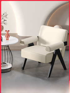 Single-Seat Sofa Chair Casual Living Room Bedroom Accessible Luxury Cafe Beauty Salon Hotel Reception Negotiation Table and Chair Wingback Chair