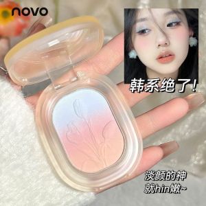 NoVo Blush Palette Đỏ Hở Mặt Ba Màu Tương Phản Nước Hoa Môi Trường Thân Thiện Chăm Sóc Da Hàng Ngày Dụng Cụ Trang Điểm