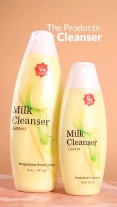 New VIVA MILK Cleanser Lemon 100ml Susu Pembersih Wajah Halal BPOM Original