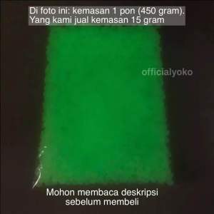 Manik Bulat Glow In The Dark 6mm / 8mm (15gram)