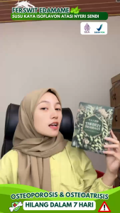 Ferswit Edamame Susu Kedelai Bubuk 200 Gr Solusi Nyeri Sendi Dan Tulang Soy Milk Powder