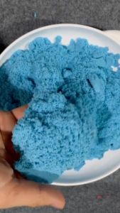 [Tặng khuôn 10 lâu đài] Hộp 1kg cát động lực - Cát vi sinh không dính tay không ra màu Smart Baby