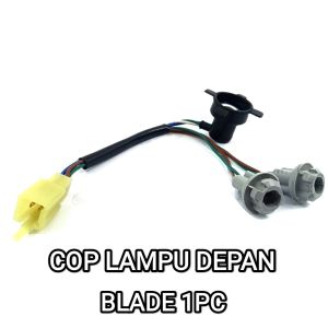 Cop Lampu Depan BLADE - Pitingan / Fitting / Soket Dop HONDA BLADE REPSOL KARBU