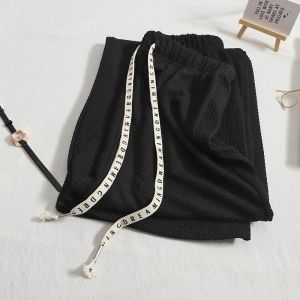 Summer New High Waist Drapey Casual Pants