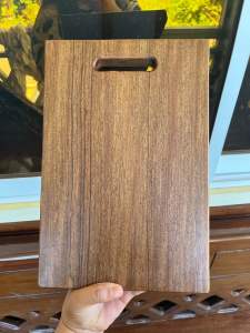 Wooden solid chopping board 1”x12”x15inches