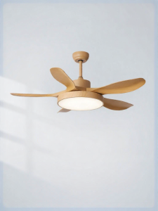 XIANLING | Intelligent Quiet Full Spectrum Wooden Japanese Fan Light