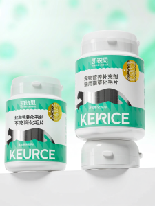 KERES | Gentle Hairball Relief Cat Grass Chunks