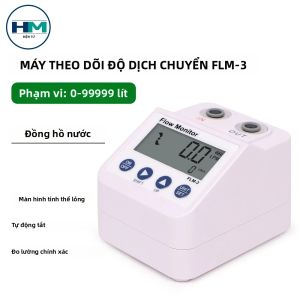 Máy Đo Lưu Lượng Nước Kỹ Thuật Số HM FLM-3 Báo Động Điện Tử Giám Sát Thời Gian Thực Cho Cảm Biến Lưu Lượng Máy Lọc Nước