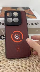 Ốp Điện Thoại Từ Tính Cho Dòng Motorola Moto Edge - Ốp Vải Công Nghệ Chống Sốc Với Bảo Vệ Toàn Diện Ống Kính Chống Trầy Xước Tương Thích Sạc Không Dây