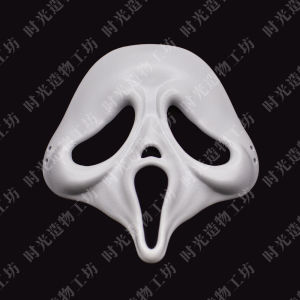 Labubu Christmas Decorative Plush Doll Cover Protection Case Vinyl Doll Clothes Accessory Scary Scream Cute European Style