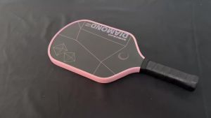 Doube Black Diamond 16mm pickleball Paddle T700 carbon fiber black matte surface good spin performance large sweet spot