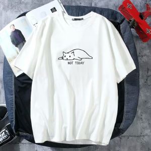 Plus Size Short Sleeve T-Shirt Mens plus Size Loose Overweight Man 150.00kg White Pure Cotton Summer Inner Bottoming Shirt