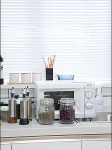 Space-saving Microwave Multi-layer Storage Rack