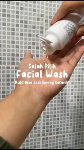 Zalfa natural pure barrier gentle facial wash healthy glow