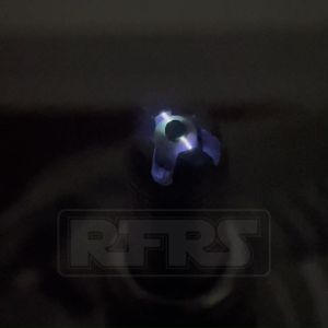 หัวเทียน BRISK X-Line 4 เขี้ยว แกนเงิน Honda Click-i Spark Plug (8X21ROA) รองรับทุกน้ำมัน Made in EU