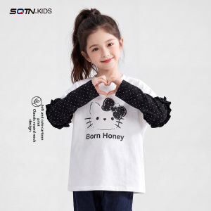 SQTN.KIDS | Unique and Pretty Childrens Girl T-Shirt