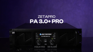 POWER AUDIO AMPLIFIER ZETAPRO PA 3.0+ PRO / Power Ampli Zetapro PA 3.0 + PRO Original