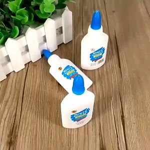40G 40ml White School Glue Washable 2 IN 1 High Student Handwork School Office Wholesale Notebook Spring School Supplies