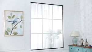 Window Screen Net Anti-Mosquito Window Net Self-Adhesive Window Screen Netting Nylon Mesh Curtain with Magic Velcro Tape#SC